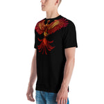 Purple Sky Phoenix Designer Men's T-shirt