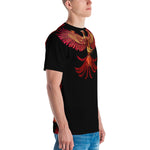 Purple Sky Phoenix Designer Men's T-shirt