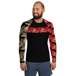 Purple Sky USMC Men's Rash Guard