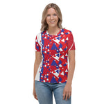 Purple Sky Red White and Blue Women's T-shirt