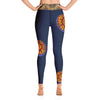 Purple Sky Mosaic Yoga Leggings