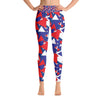 Purple Sky Patriot Print Yoga Leggings