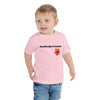 Purple Sky Red Orange Flower Toddler Short Sleeve Tee