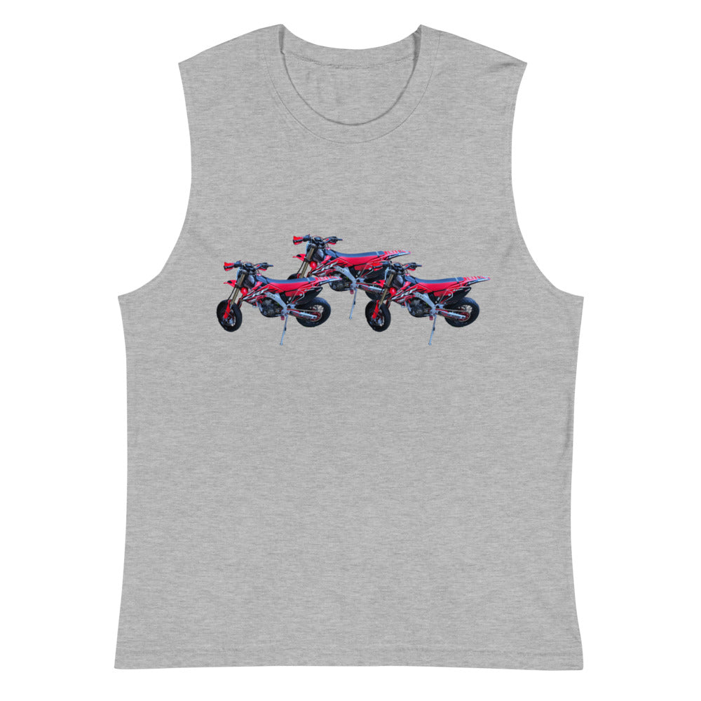 Purple Sky Motorcycle Muscle Shirt