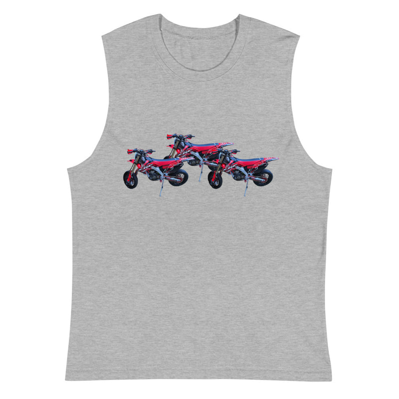 Purple Sky Motorcycle Muscle Shirt