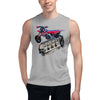 Purple Sky Motorcycle Muscle Shirt