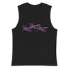 Purple Sky Motorcycle Muscle Shirt