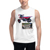 Purple Sky Motorcycle Muscle Shirt