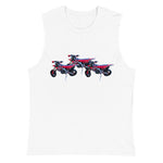 Purple Sky Motorcycle Muscle Shirt