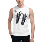 Purple Sky Motorcycle Muscle Shirt