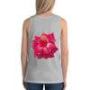 Purple Sky Red Floral Print Unisex Tank Top