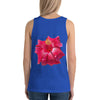 Purple Sky Red Floral Print Unisex Tank Top